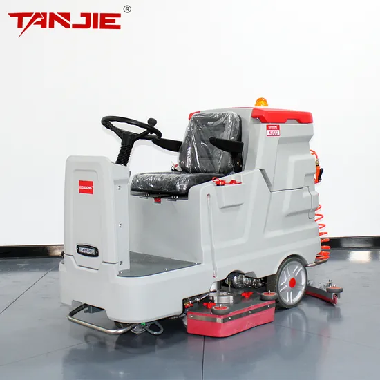 Rider on Commercial Industrial Floor Washing Drive Floor Cleaning Scrubber Machine